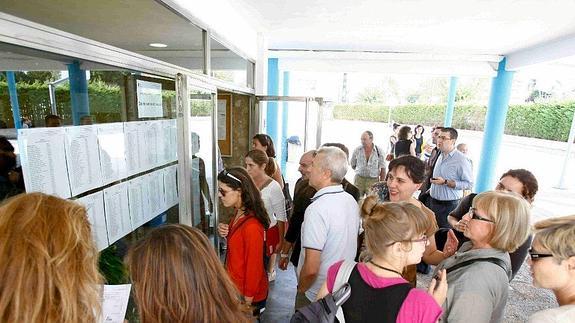 La contratación de profesores interinos se realizará otra vez por orden de lista