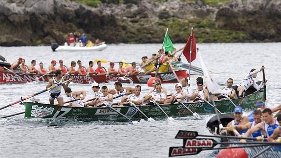 Cinco clubes participan este fin de semana en el Campeonato de España de Traineras, en Castro