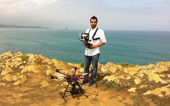 "Los drones permiten captar tomas imposibles incluso para un helicóptero"