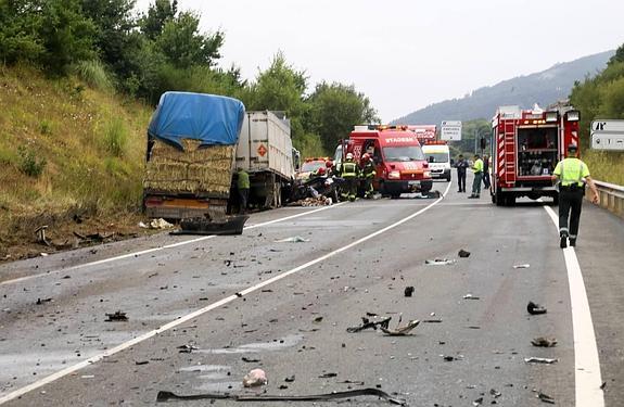 Tráfico pide a los conductores que extremen la precaución en el tramo Colindres-Ramales