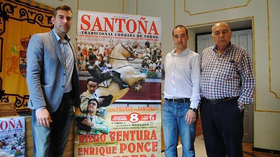 Ponce, Perera y Ventura torearán en Santoña