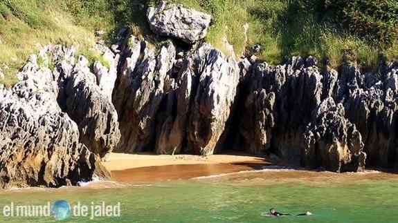 Una playa salvaje en Arenillas