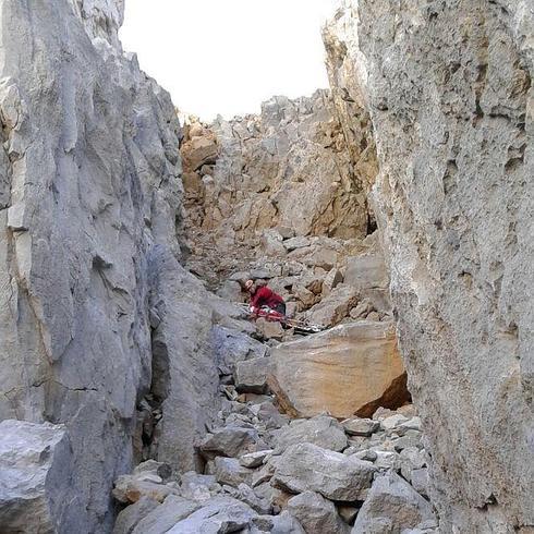 Complicado rescate de un senderista en Picos de Europa