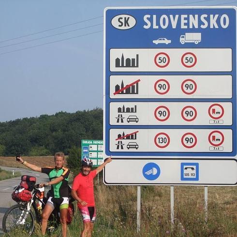 "Llegamos a Eslovaquia a través de un paso de montaña"