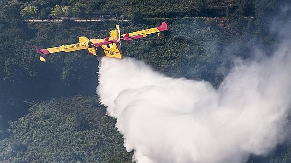 El Gobierno de Cantabria agradece a los efectivos su trabajo para extinguir el incendio