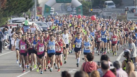 Más de 600 atletas participan el domingo en el Medio Maratón Bajo Pas