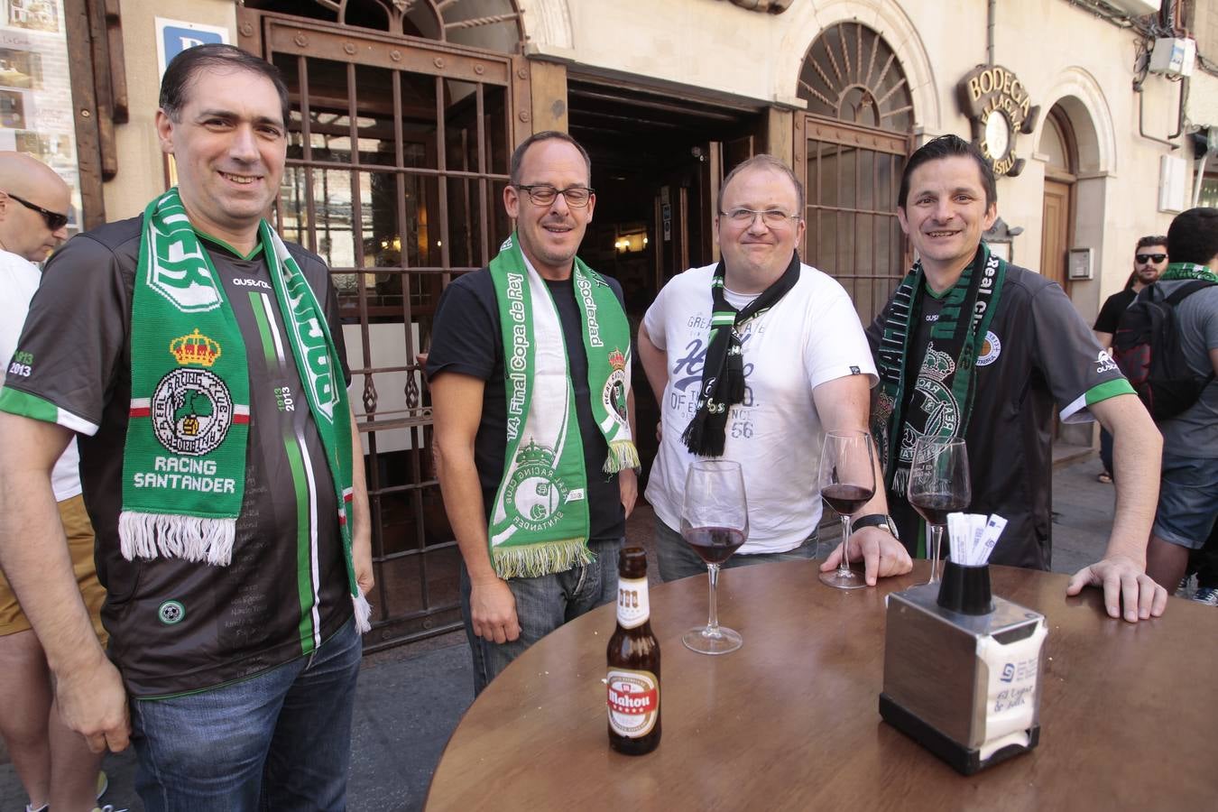 La afición verdiblanca toma Aranda