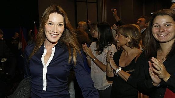 Carla Bruni, imagen de Ford