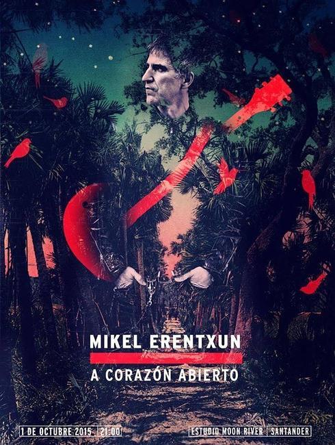 Mikel Erentxun grabará 'A corazón abierto' en Santander