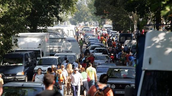 La carretera de acceso al Santuario de la Bien Aparecida será solo de subida en la mañana