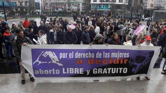 Concovada una concentración proabortista este lunes ante el Ayuntamiento