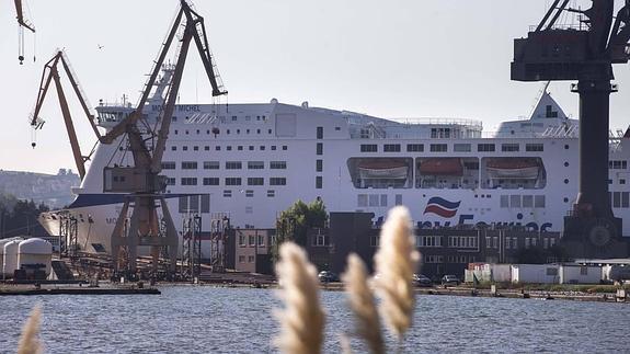 Brittany Ferries actualiza otro buque en Santander