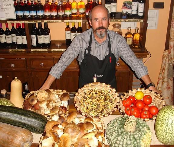 Un auténtico menú con setas