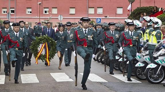 La Guardia Civil celebra su Patrona con actos por toda Cantabria