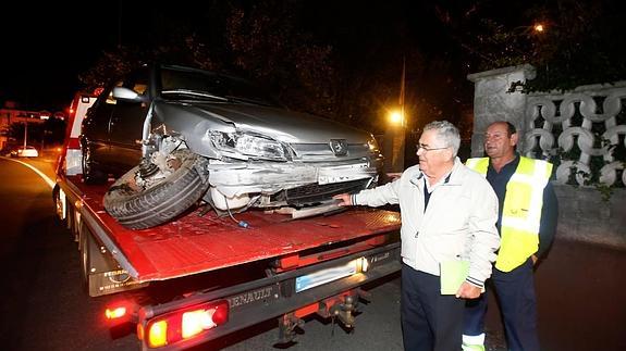 Un 'kamikaze' provoca un accidente en la A-8 a la altura de Colindres