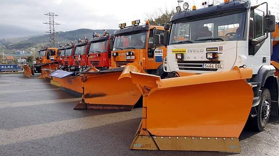 Cantabria activa su Plan de Vialidad Invernal, con 43 quitanieves y 130 agentes