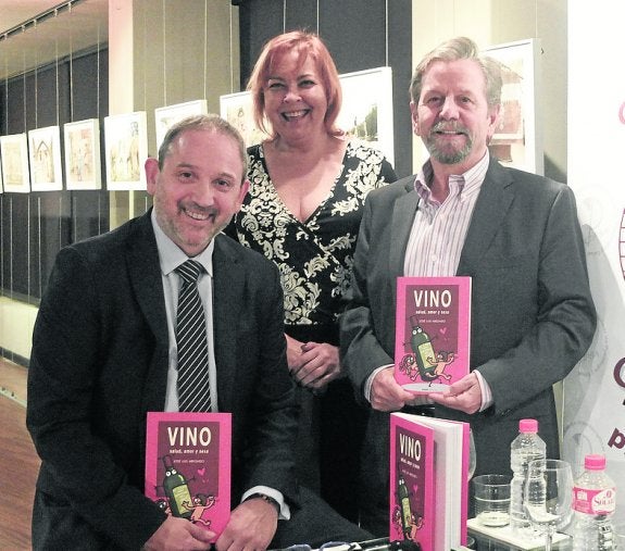 El vino, la salud y la sexualidad, en el último libro de José Luis Arrondo