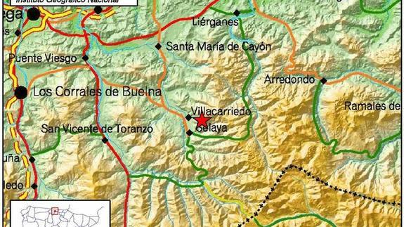 La tierra tiembla durante unos segundos en Villacarriedo