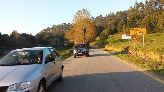 Abierta al tráfico la carretera entre Golbardo y Novales