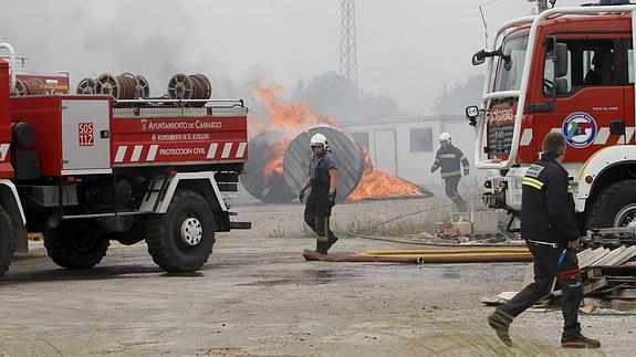 Camargo creará un parque de bomberos en menos de un año con 16 plazas al menos