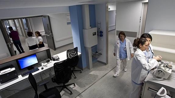 Valdecilla, todo listo para el traslado