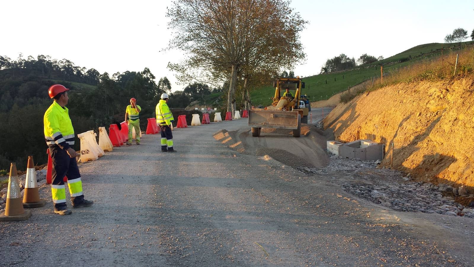 La carretera Golbardo-Novales estará acabada antes del verano