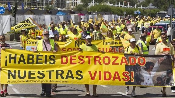 "La sentencia del Constitucional es otro golpe para las familias inocentes"