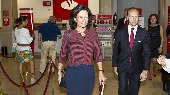 Ana Botín, dama de la Orden del Imperio Británico