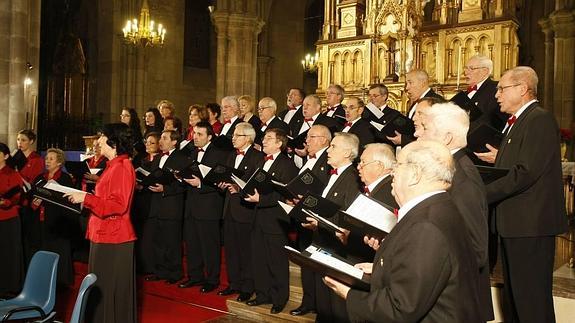 La Asunción acogerá este miércoles el Concierto de Navidad de la Sociedad Coral de Torrelavega