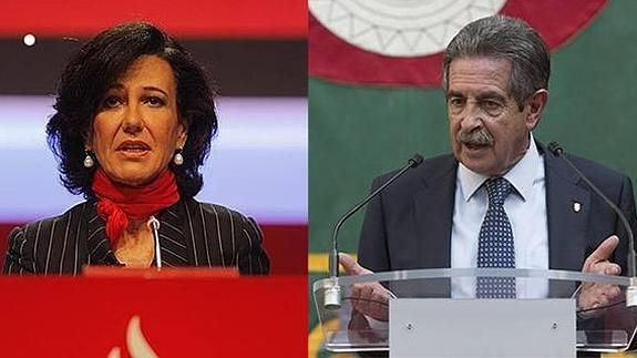 Revilla anuncia que el Banco Santander seguirá apoyando con intensidad a Cantabria