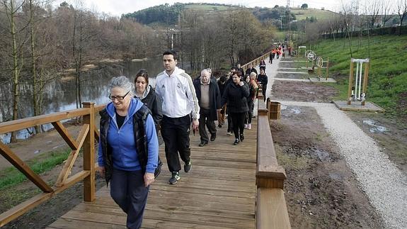 El PP propone incluir en el nuevo programa Urban una pasarela sobre el río Saja-Besaya