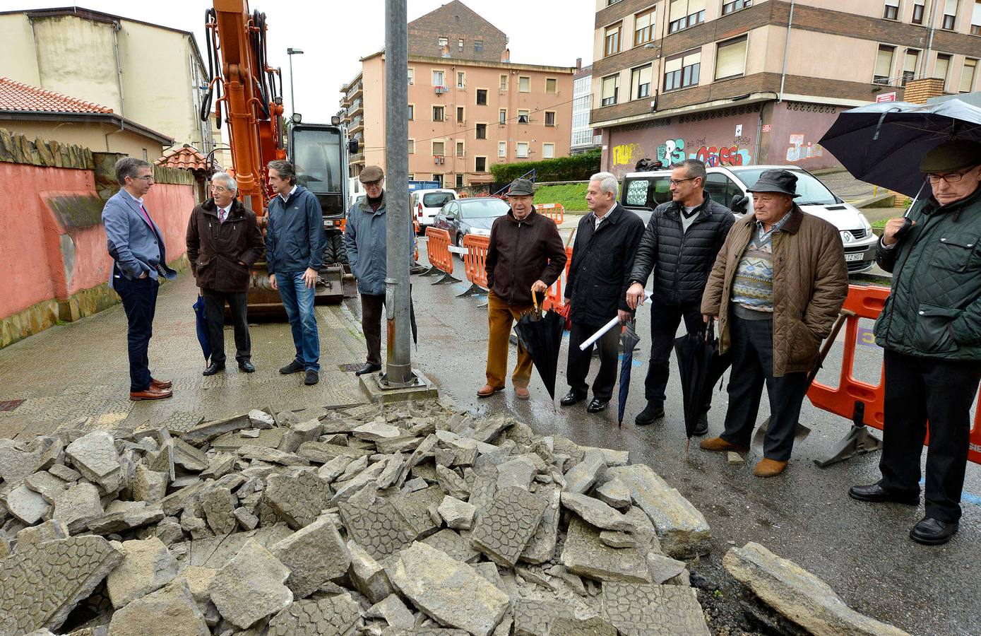 Comienzan las obras de mejora en Pérez del Molino