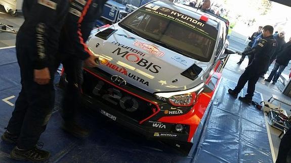 Sordo marca el tercer mejor tiempo en el shakedown