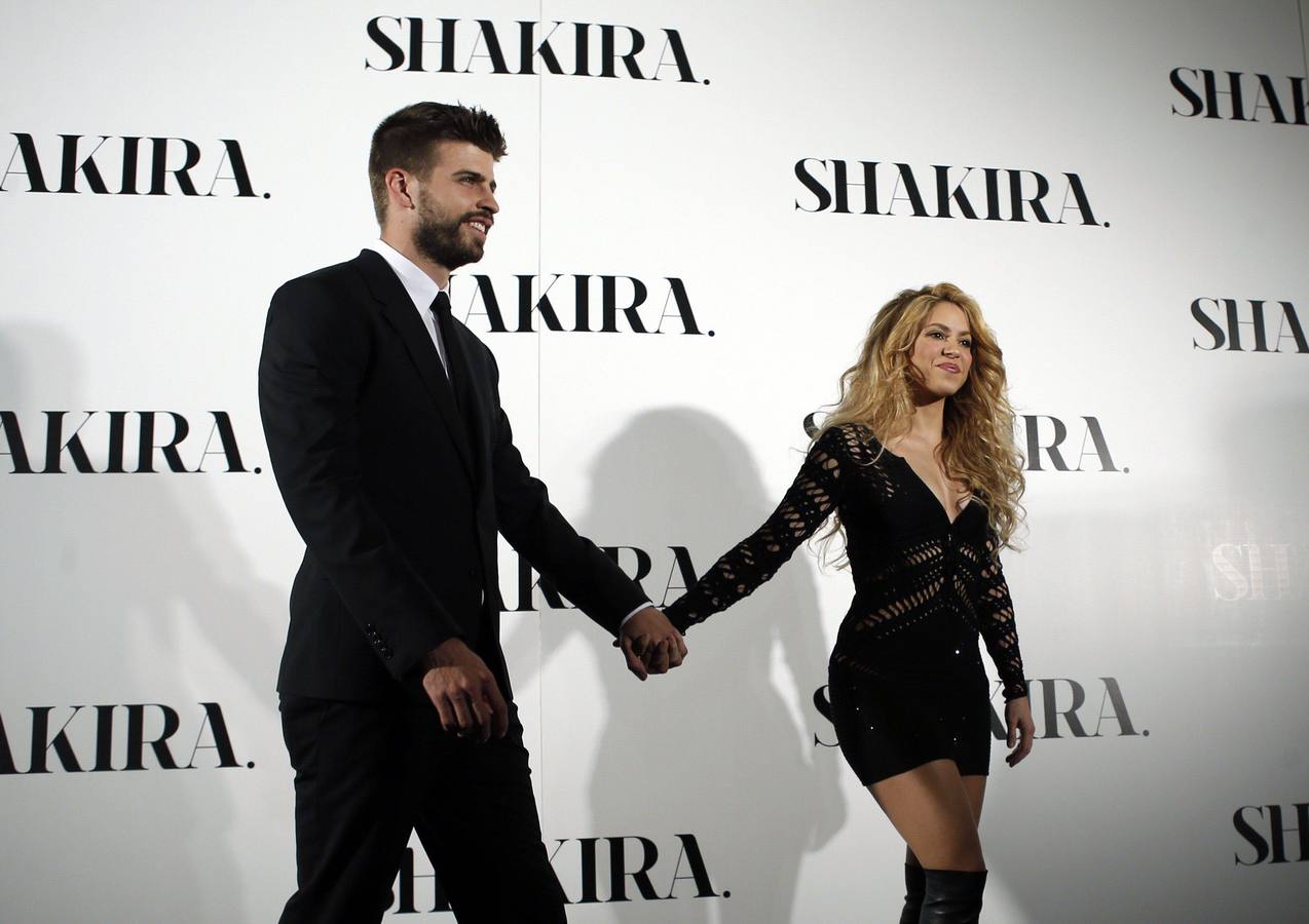 Piqué y Shakira, cumpleaños conjunto