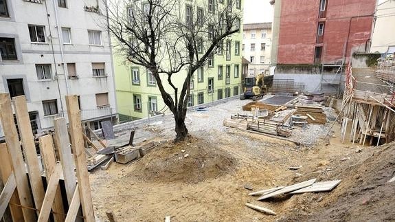 Las obras del microespacio de la calle San Sebastián finalizarán en un mes