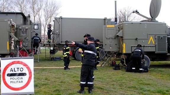 Cuatrocientos militares toman el pantano del Ebro