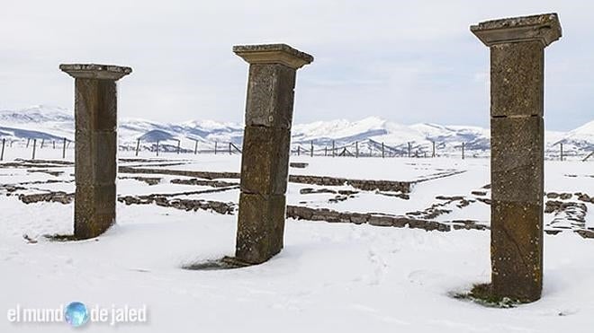 Una mañana invernal en la ciudad romana de Julióbriga