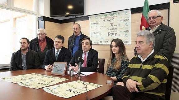 'Encuentros' con Poty, Chiqui Linares, Manolo Egusquiza y Manuel Gutiérrez Aragón