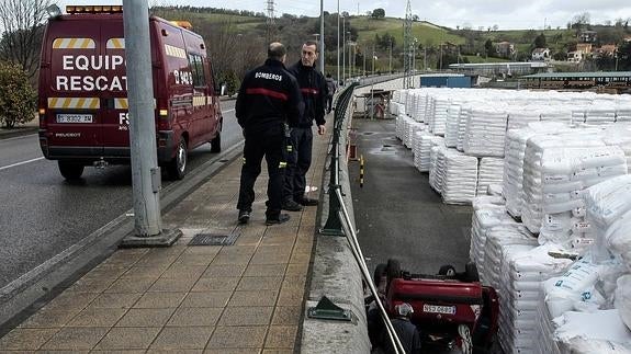 Torrelavega atribuye los accidentes en la rotonda al exceso de velocidad