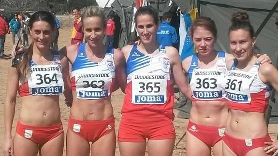 Abadia y Gebre, campeones de España de cross en Calatayud