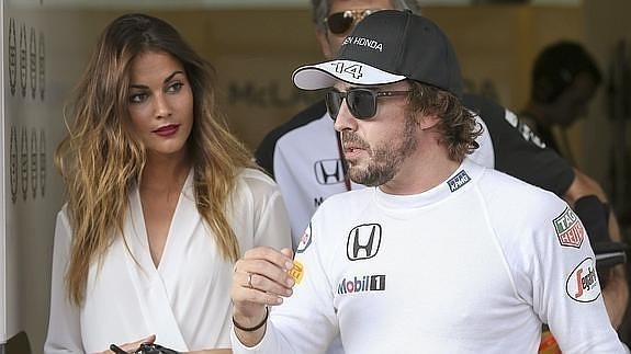 Fernando Alonso y Lara Álvarez han roto