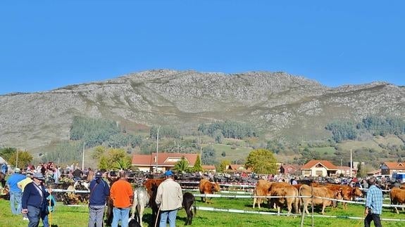 San Felices de Buelna reivindica la defensa de un monte Dobra sin canteras