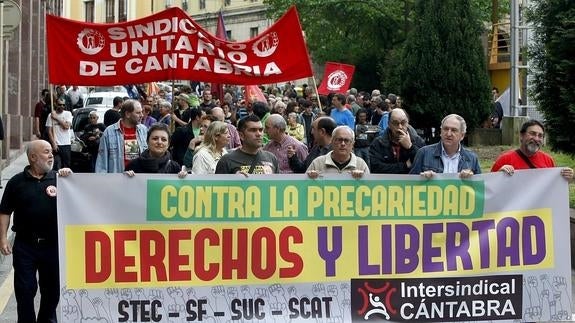 '¿Estás tranquilo? Nos jugamos todo' lema de la manifestación intersindical del 1 de mayo