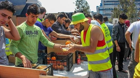 Los voluntarios, la luz de Europa