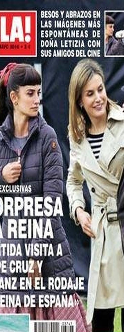 Letizia visita a la otra 'reina' de España