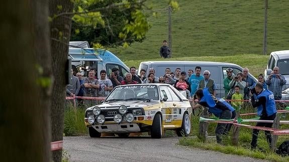 Hermosa se vuelca con el Rally Festival Trasmiera