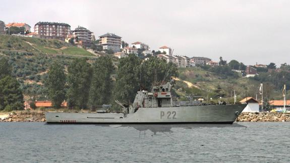 Veteranos de la Armada planean instalar un patrullero como museo en Suances