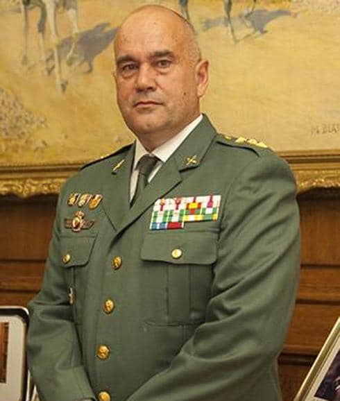 El coronel Luis Antonio del Castillo, nuevo jefe de la Guardia Civil en Cantabria