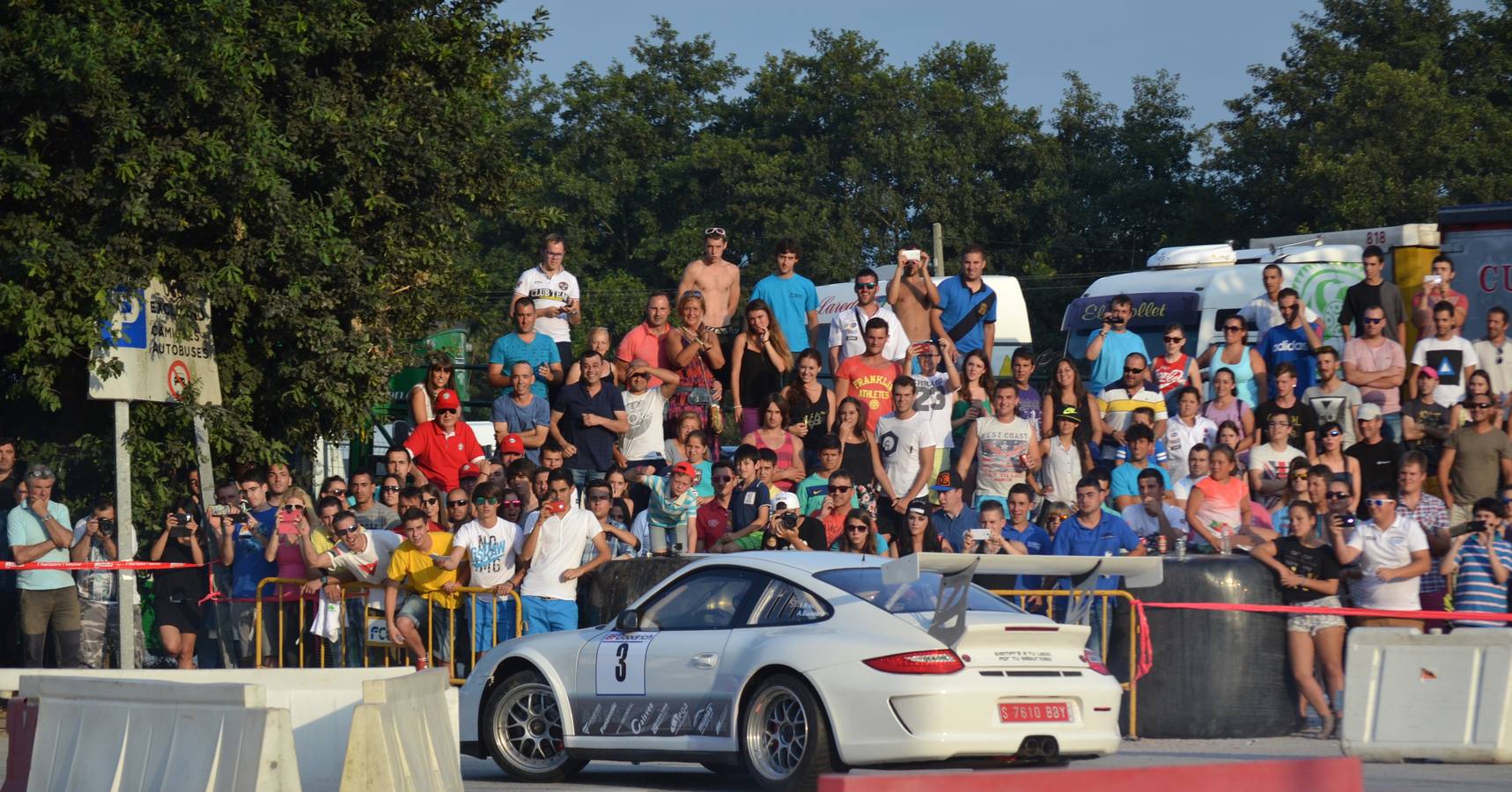 El Rallye Cristian López se pone en marcha hoy con la Súper especial en Sarón