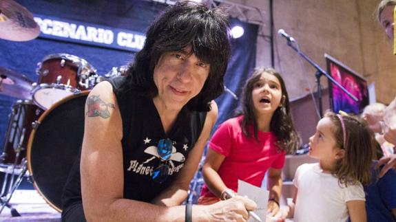 Marky Ramone, profesor por un día
